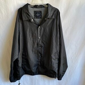Faded Glory black men’s rain jacket, size 2XL